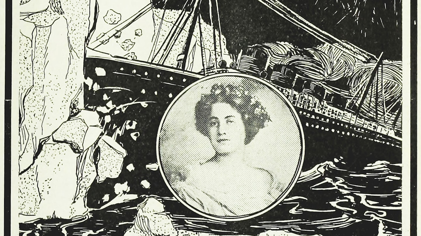 Promotional photo of Dorothy Gibson for “Saved from the Titanic”