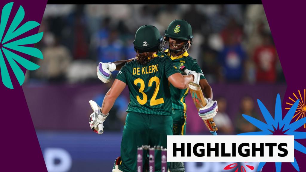 Nadine de Klerk and Ayabonga Khaka celebrate