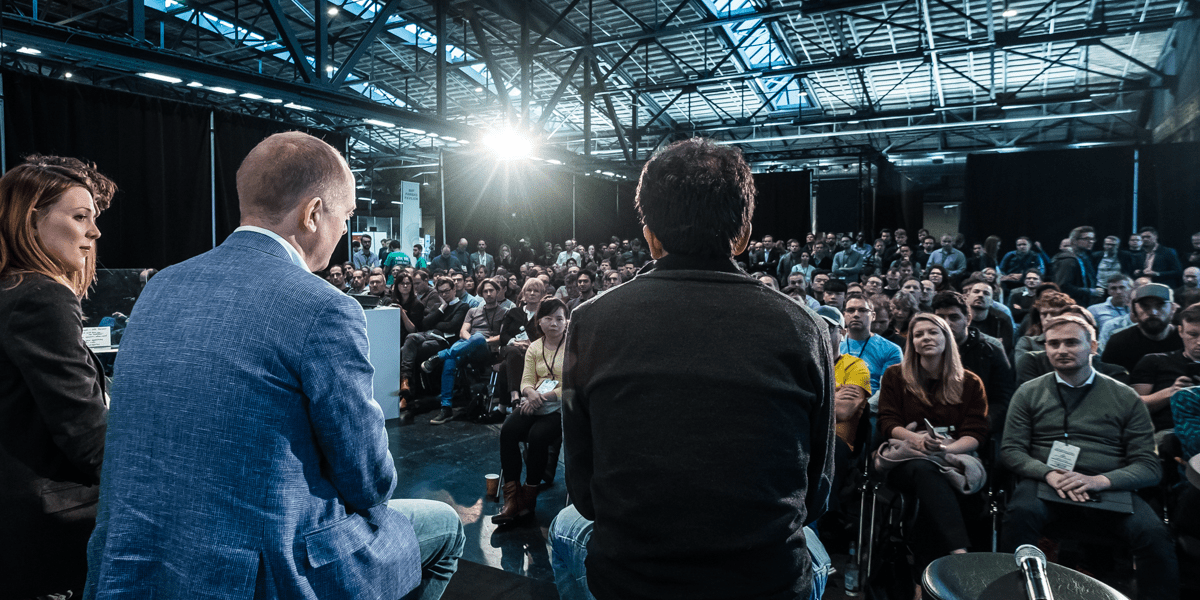 A agenda completa da sessão de discussão no Disrupt 2025