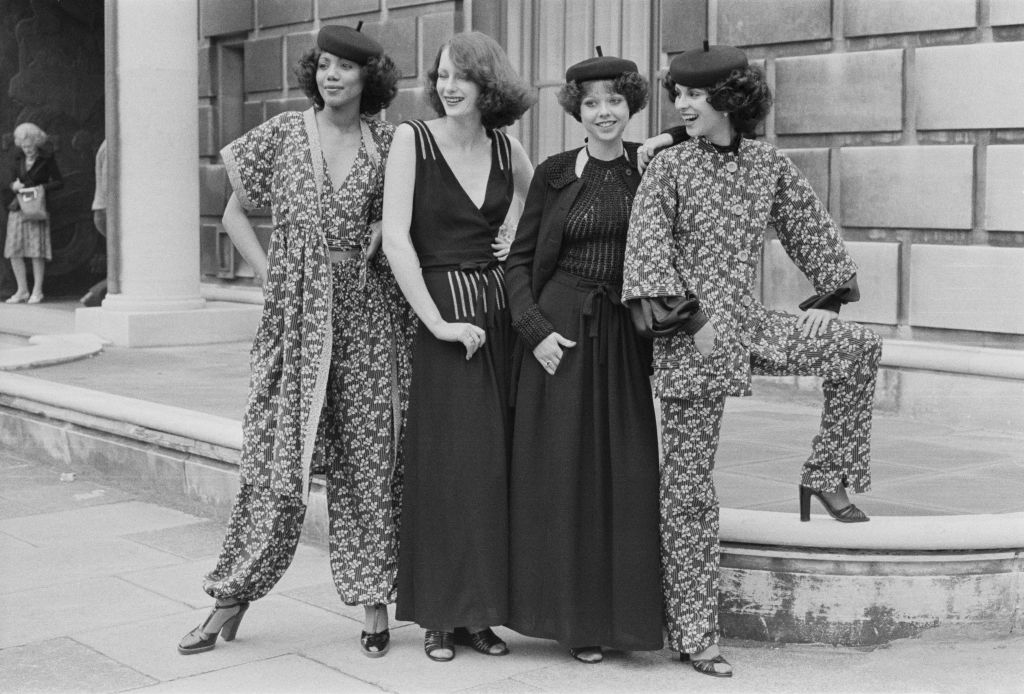Amostra da coleção outono/inverno Mary Quant 1975