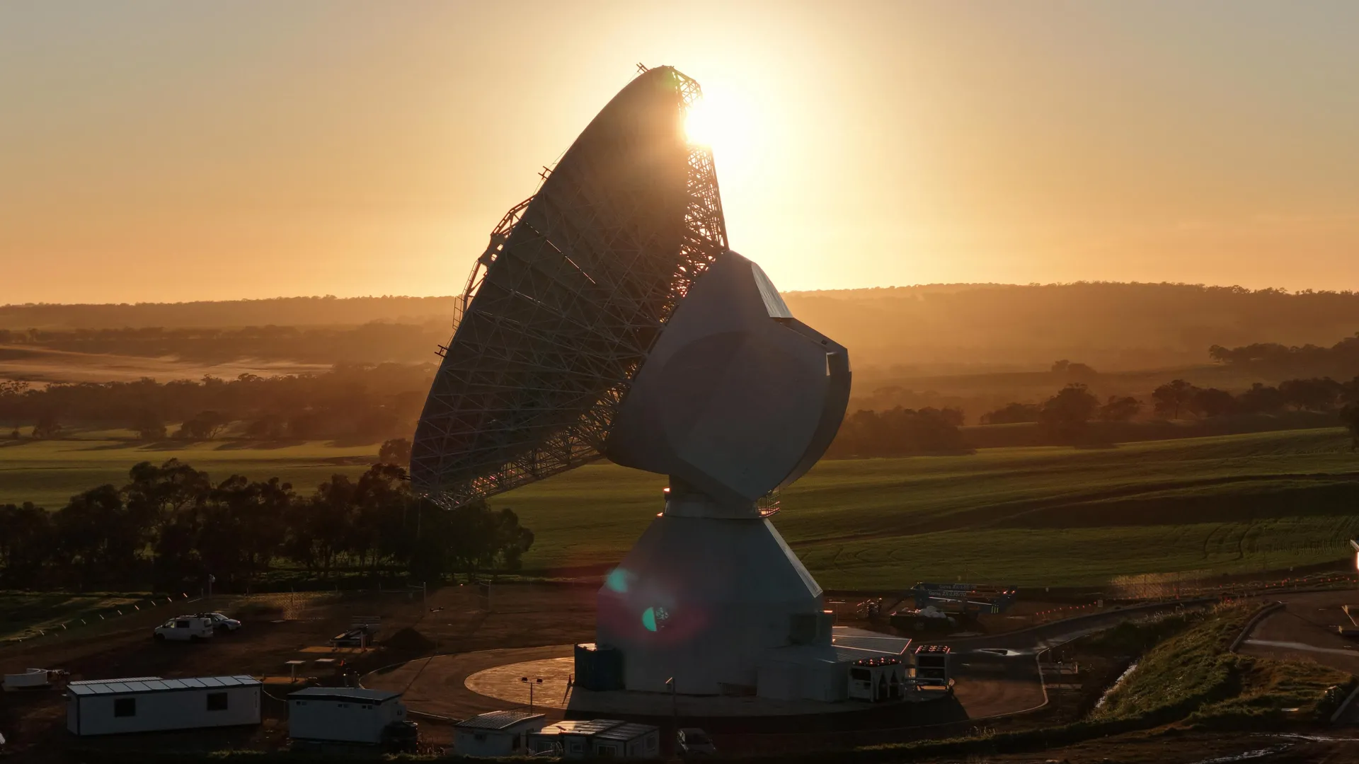 A nova “Super Antena” da ESA na Austrália chega à espaçonave bilhões de quilômetros de distância