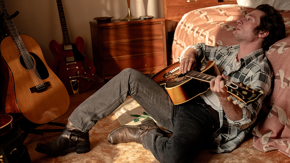 Jeremy Allen White as "Bruce Springsteen."
