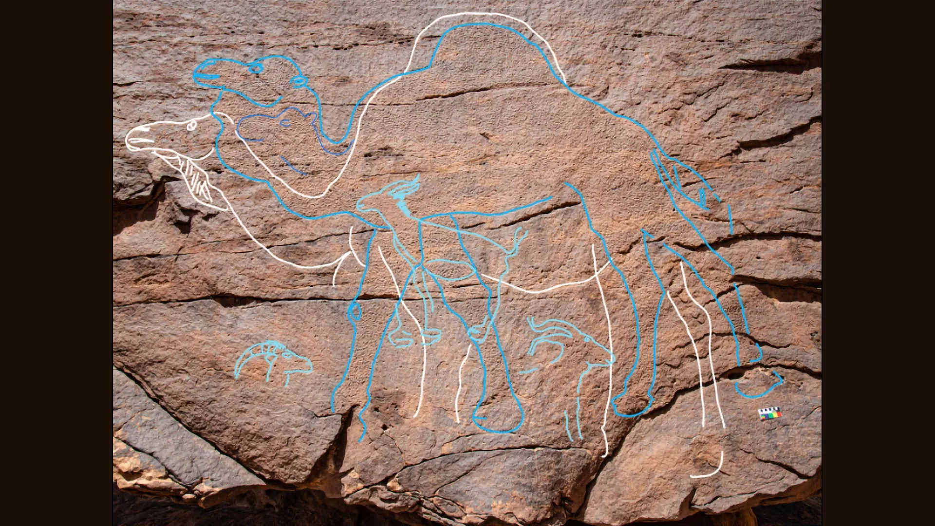 Arte rupestre de 12.000 anos encontrada na Arábia revela uma civilização perdida