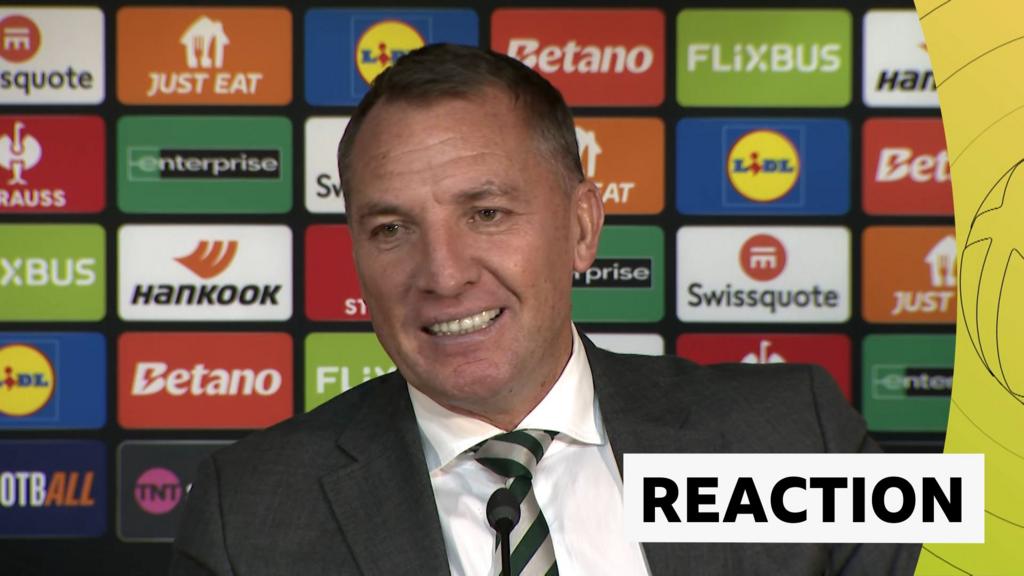 Celtic manager Brendan Rodgers