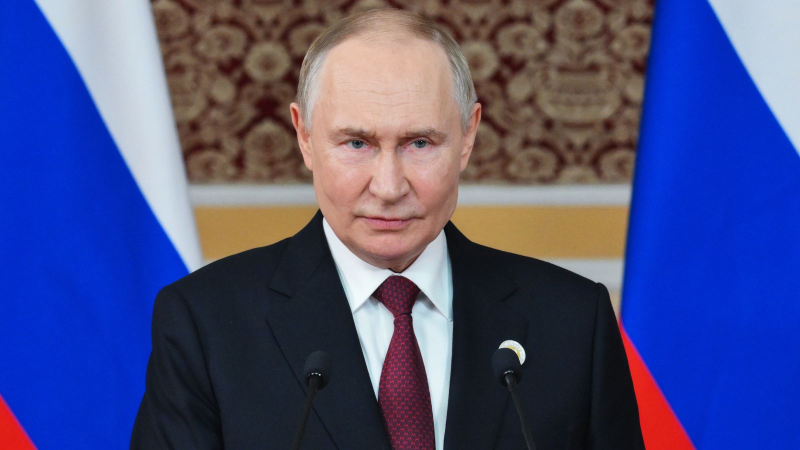 Vladimir Putin. Pic: Grigory Sysoyev, Sputnik/AP