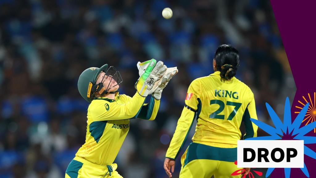 Alyssa Healy drops catch