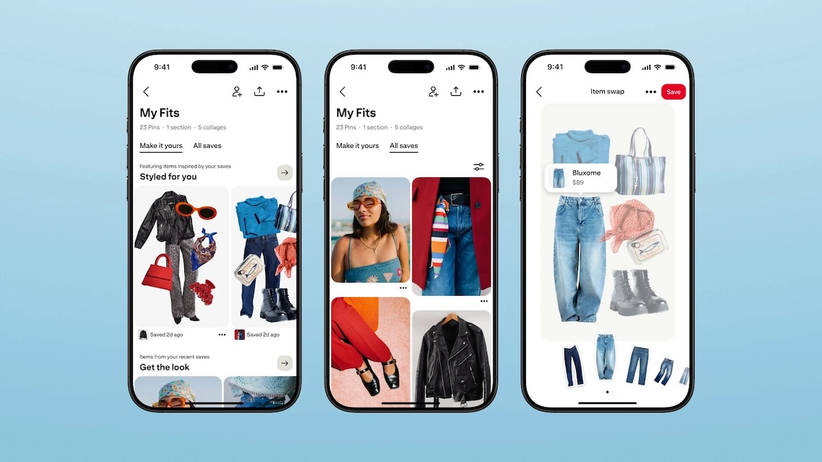Experimentos do Pinterest com novos painéis personalizados com tecnologia de IA