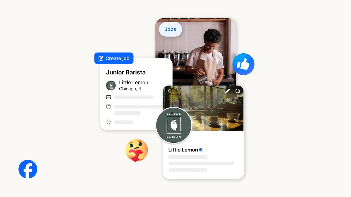 Facebook traz de volta listas de empregos nos EUA