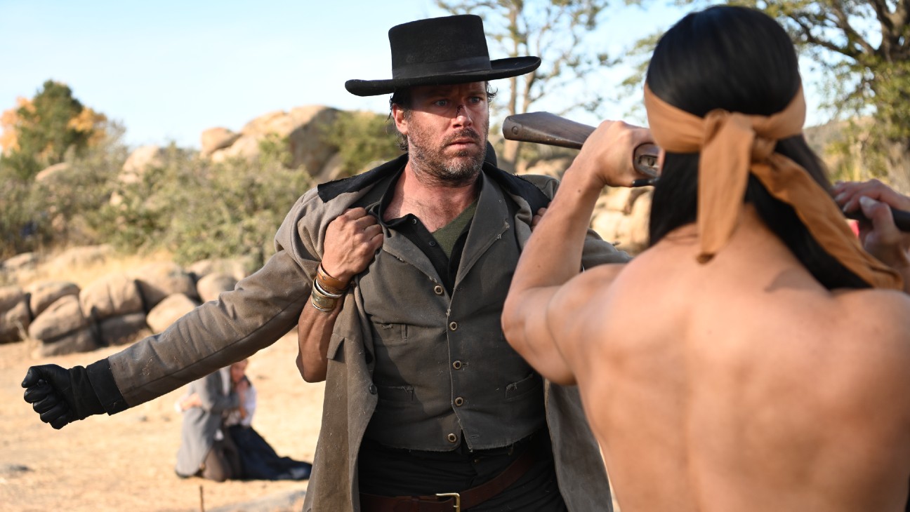 Armie Hammer in 'Frontier Crucible.'