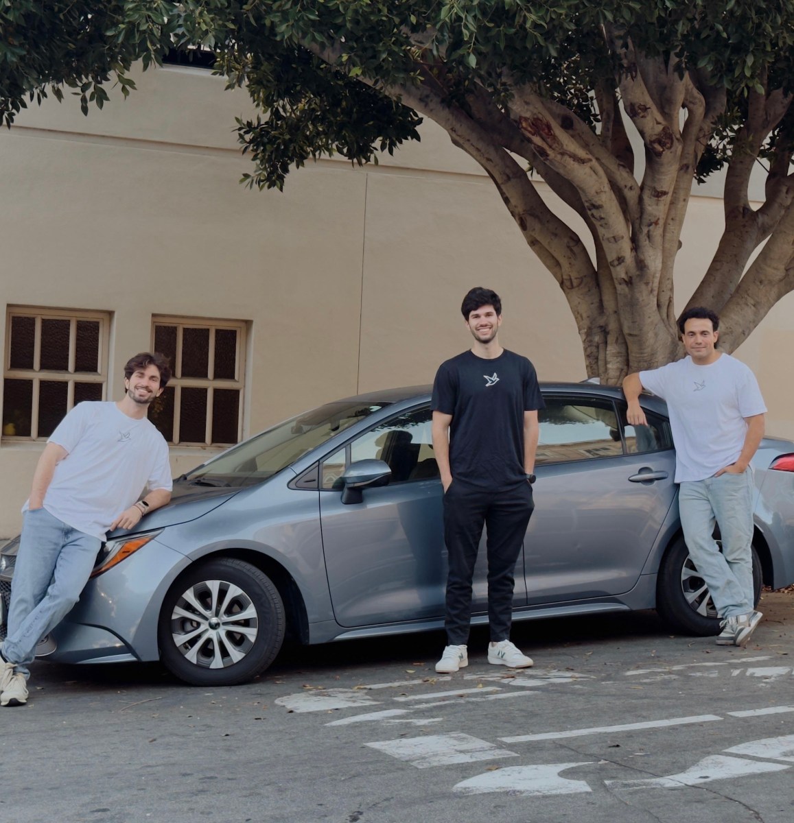 Flai co-founders Alen Polakof, Ari Polakof, and Juan Alzugary