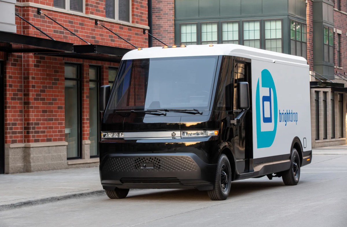 General Motors' BrightDrop EV600 van