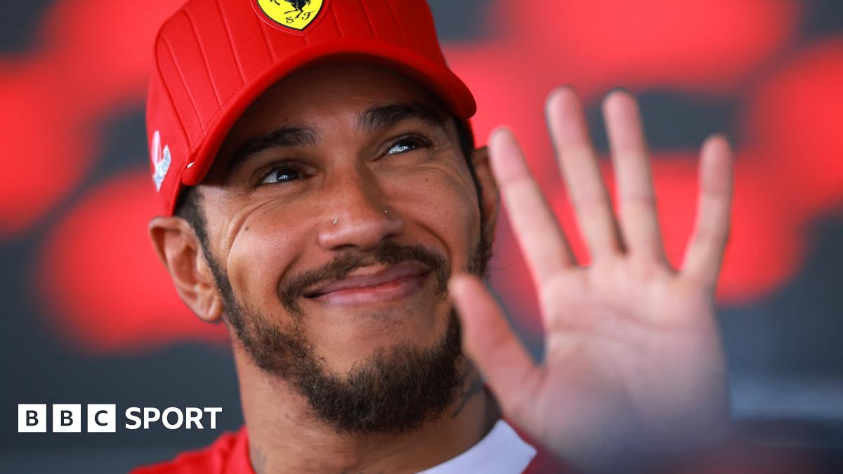 Lewis Hamilton along with Charles Leclerc and Lando Norris