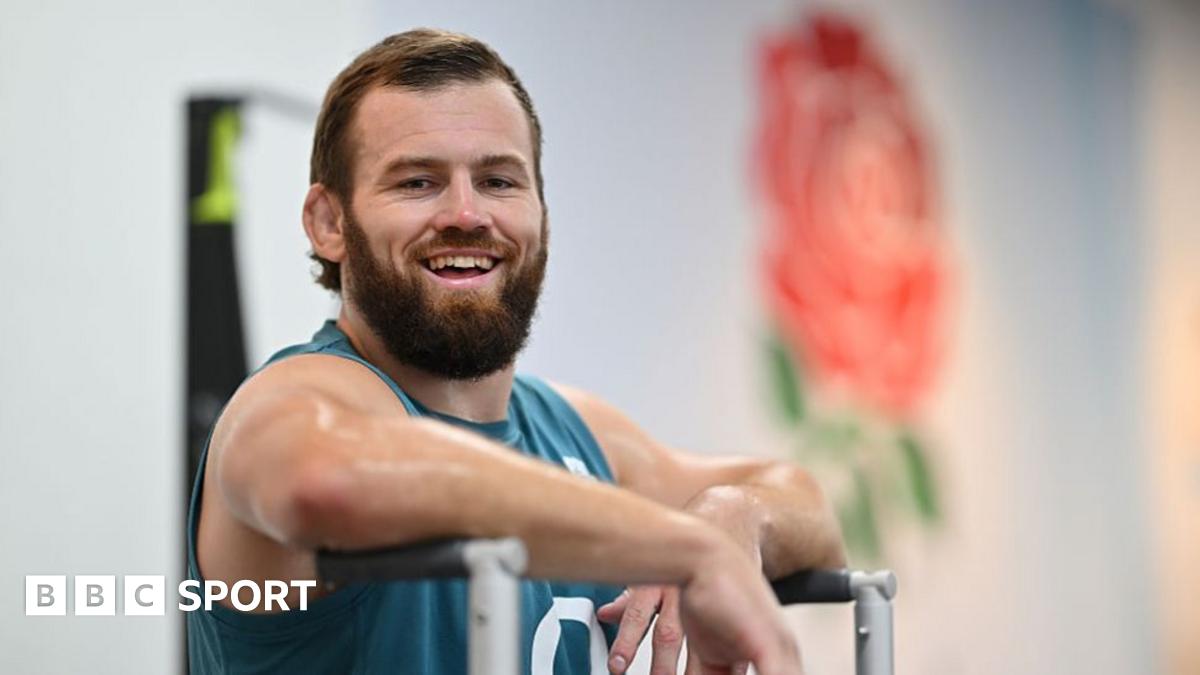 Luke Cowan-Dickie at England's training camp