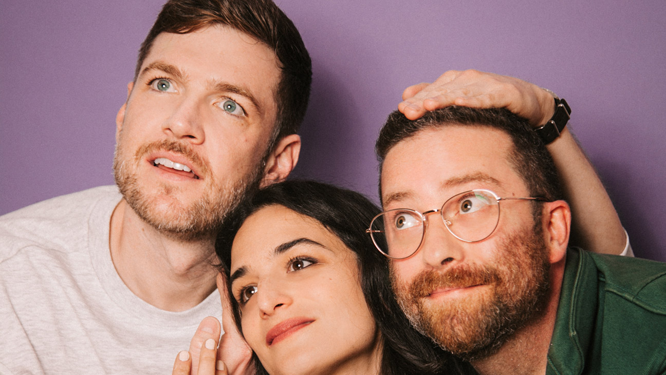 Max Silvestri, Gabe Liedman and Jenny Slate