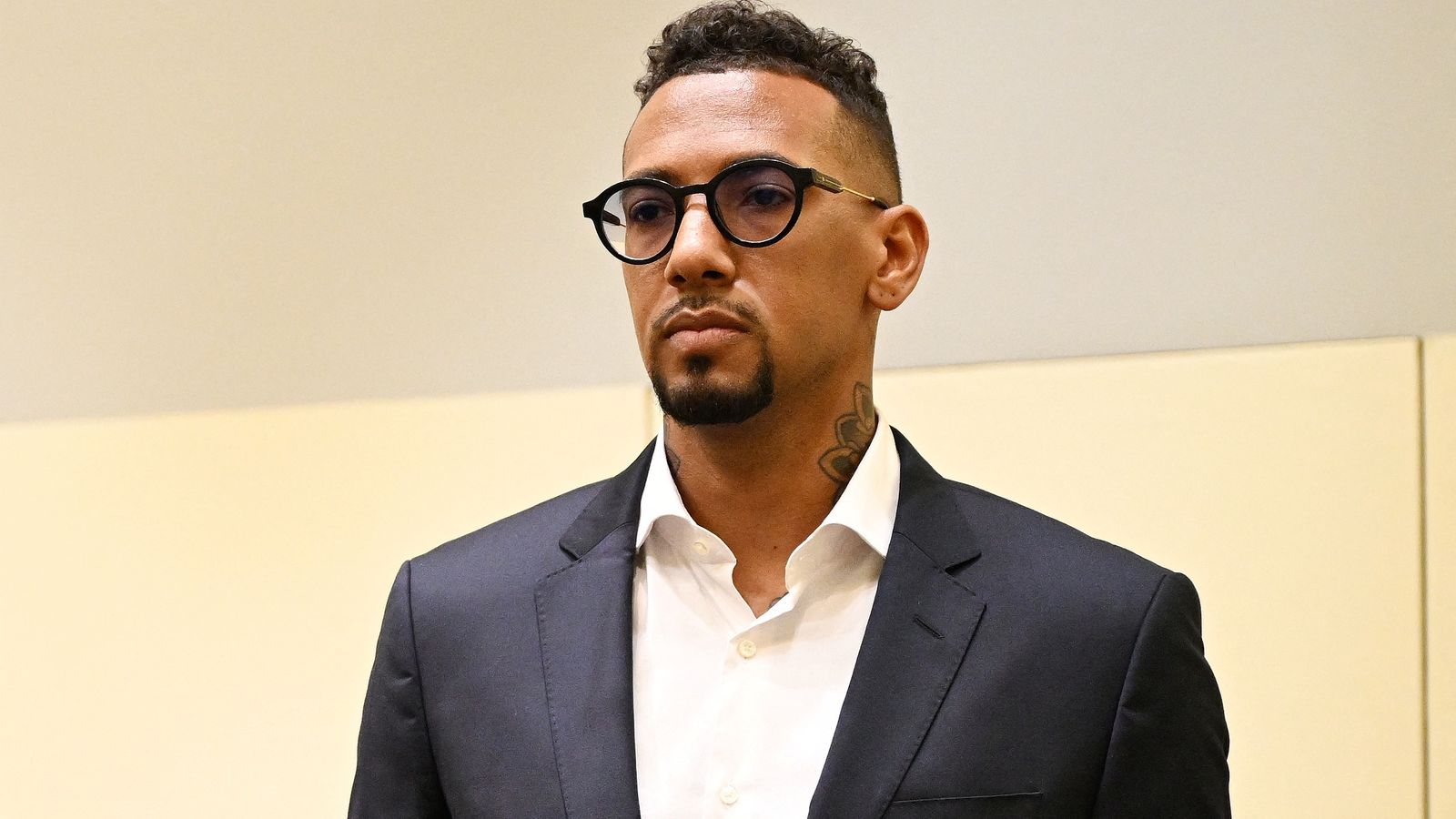 Jerome Boateng in court last year. Pic: Reuters