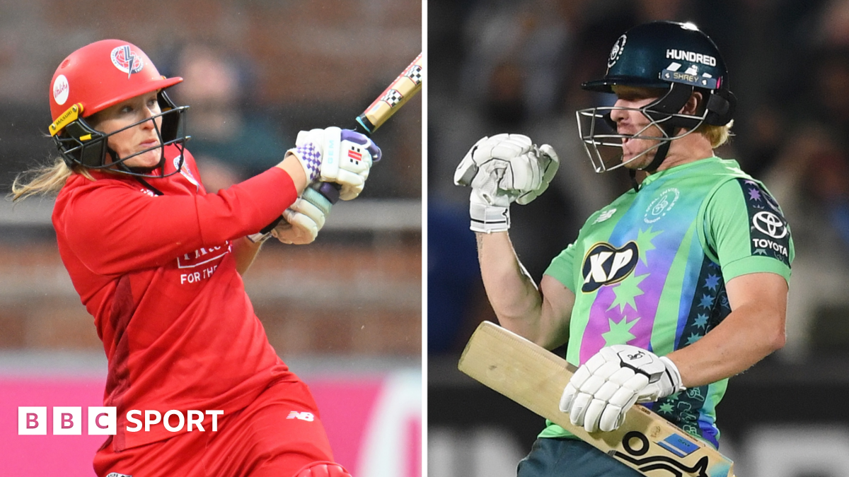 Split graphic: Lancashire's Emma Lamb (left) and Oval Invincibles' Jordan Cox (right)