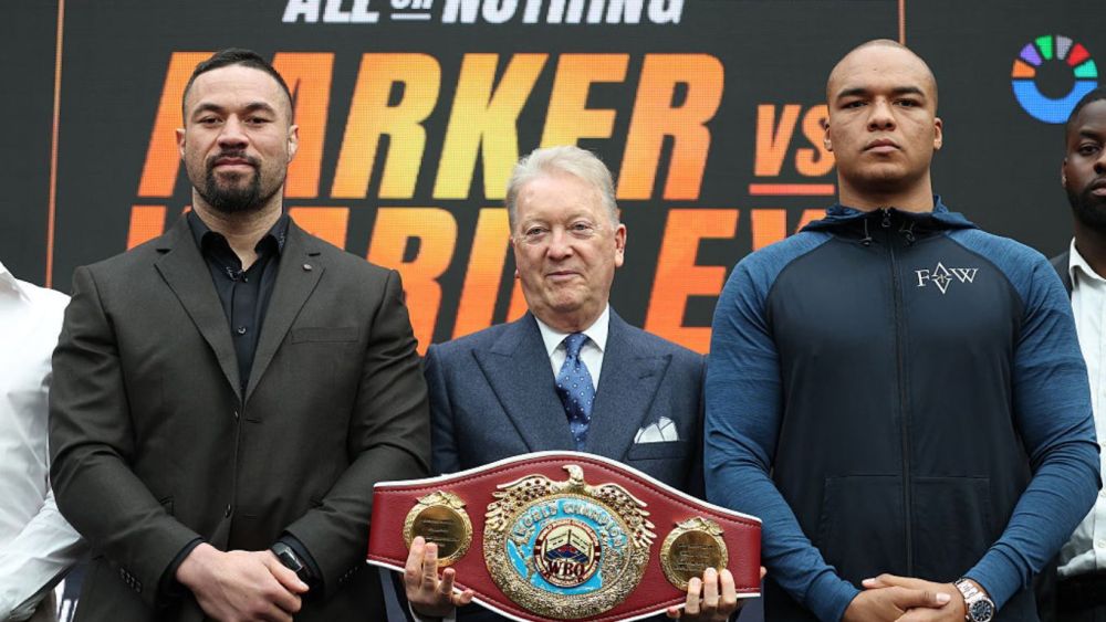 Joseph Parker x Fabio Wardley: transmissão ao vivo de boxe PPV online