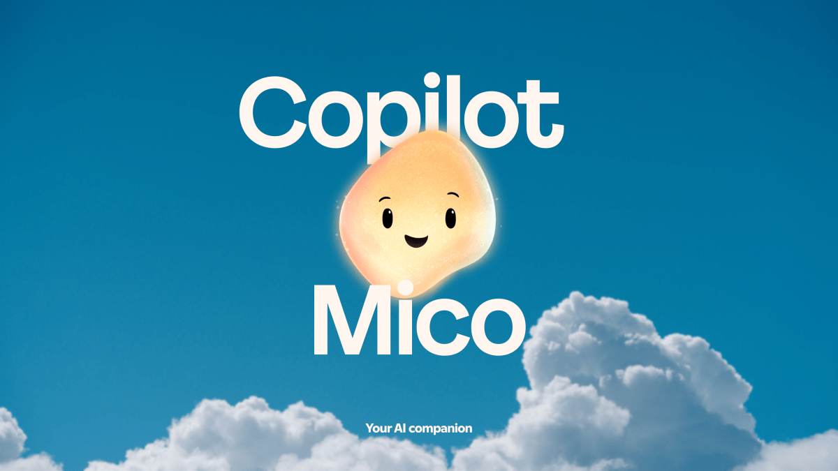 Mico da Microsoft é um ‘Clippy’ para a era da IA