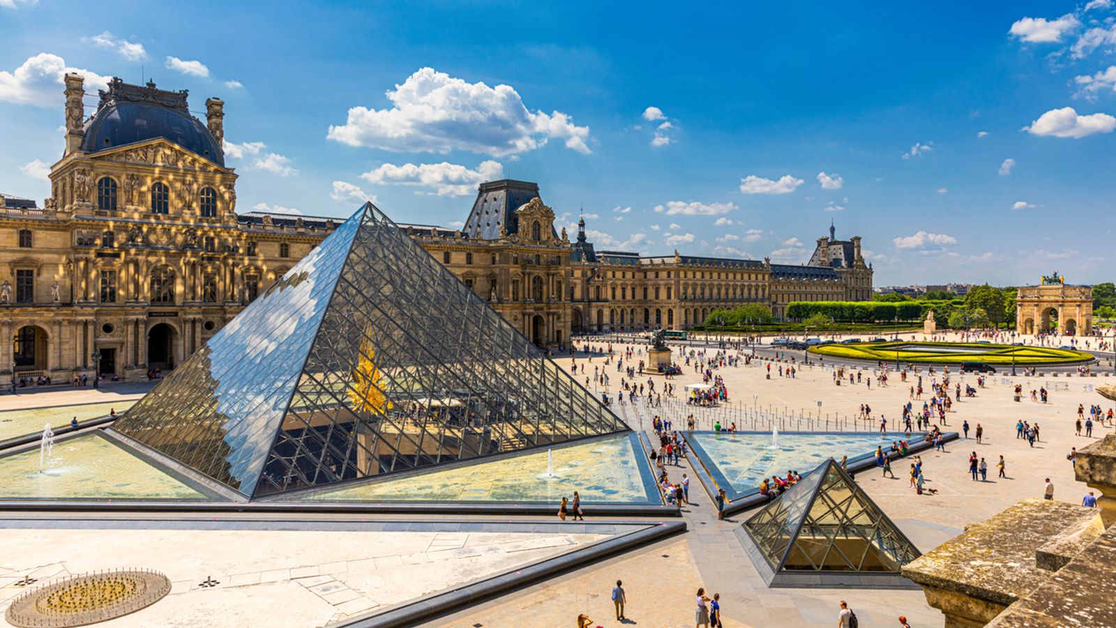 The Louvre Museum in Paris. Pic: iStock