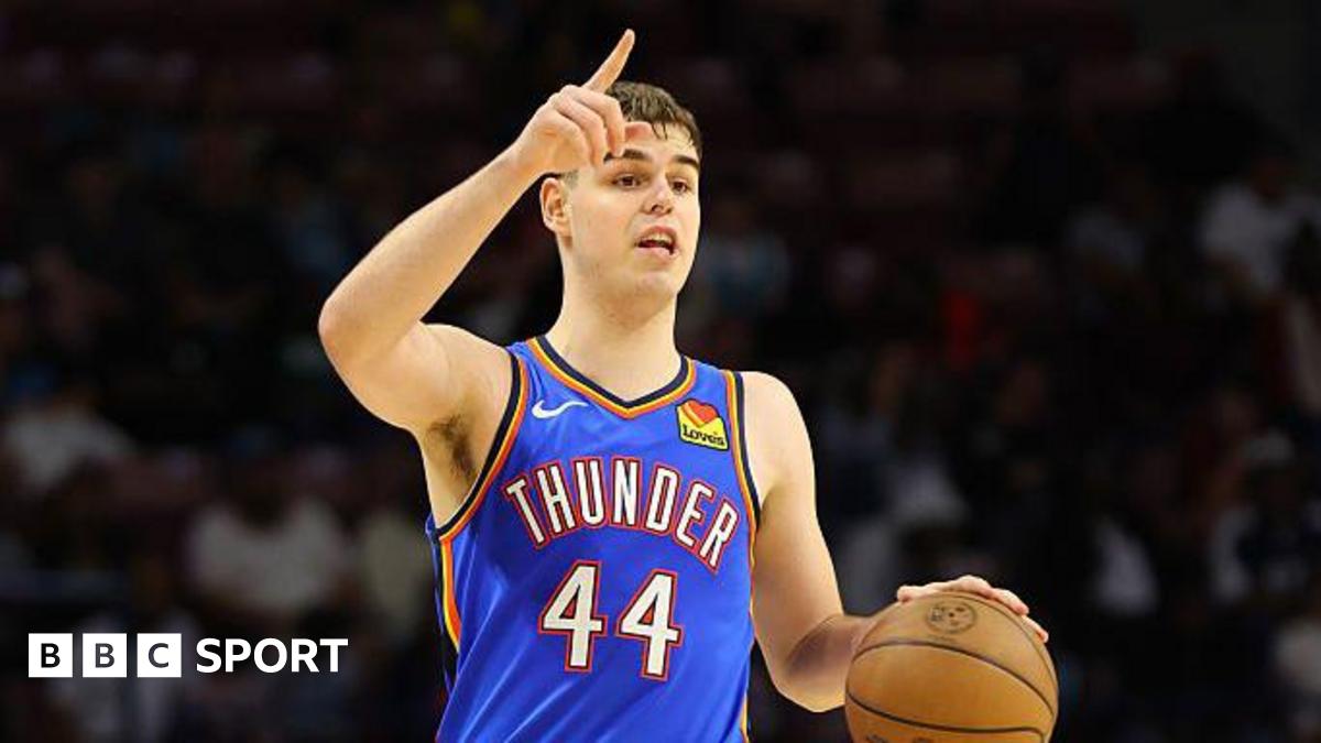 Nikola Topic in action for Oklahoma City Thunder