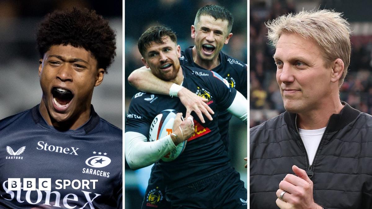 Noah Caluori, Harvey Skinner, Henry Slade and Lewis Moody in a composite images