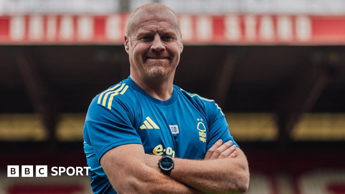 Sean Dyche at the City Ground