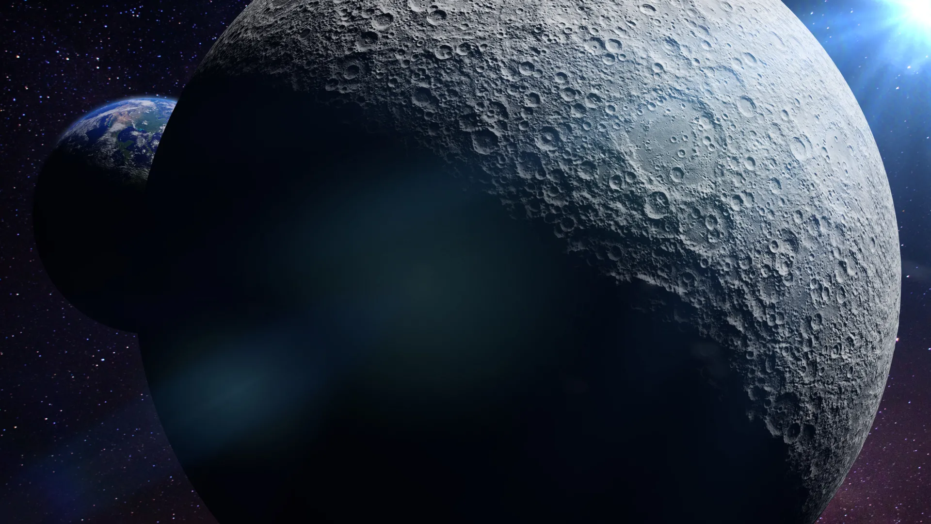O lado mais distante da lua está escondendo um segredo assustador