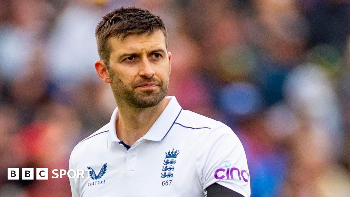 England bowler Mark Wood