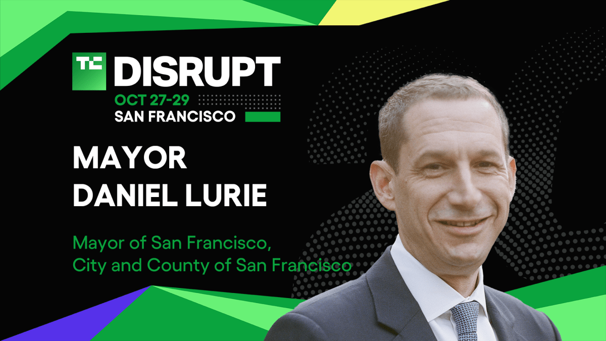 TechCrunch Disrupt 2025 Mayor Daniel Lurie