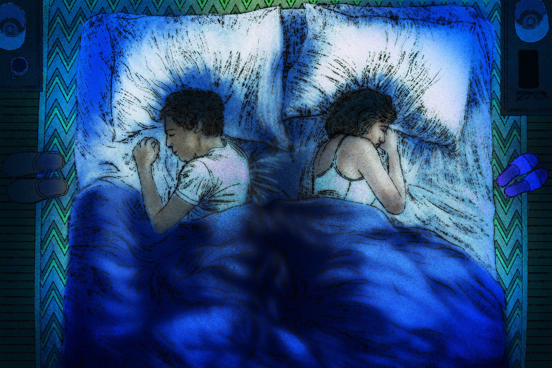 Os casais nunca devem ir para a cama com raiva, certo? Talvez seja hora de repensar isso