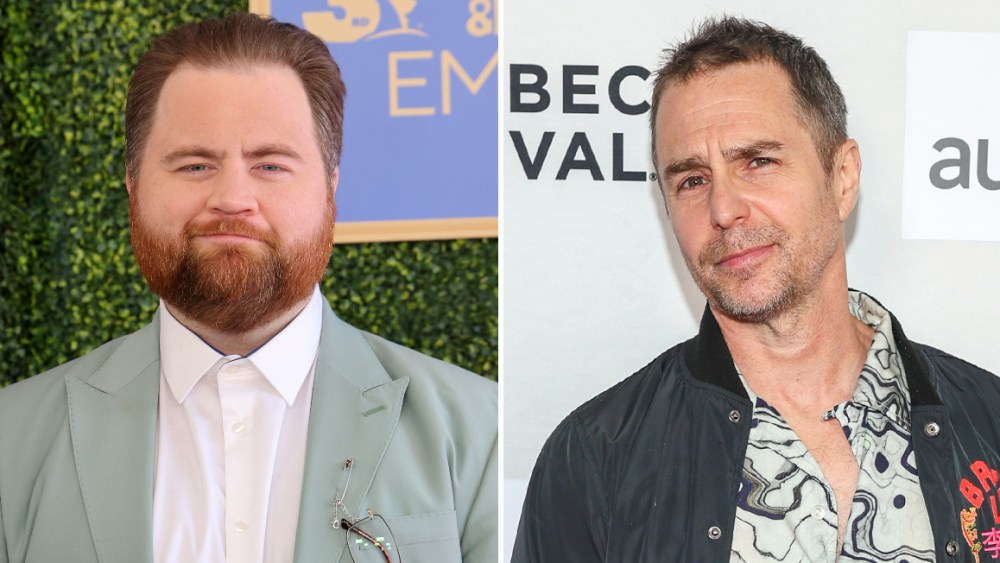 Paul Walter Hauser quer escalar Sam Rockwell para o filme biográfico de Chris Farley