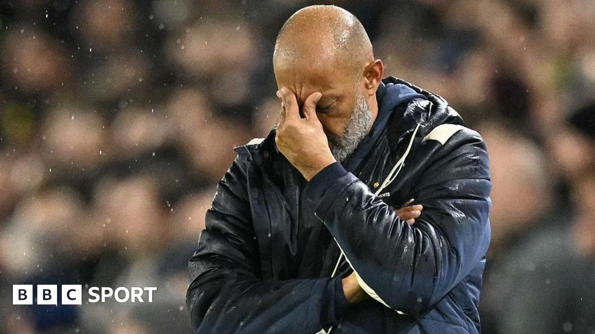 Nuno Espirito Santo reacts on the touchline