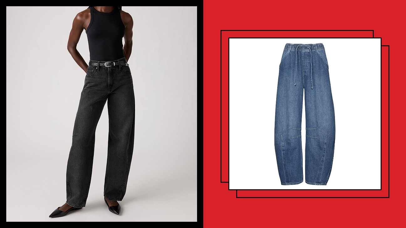 Pistola Wes High Rise Barrel Jean
