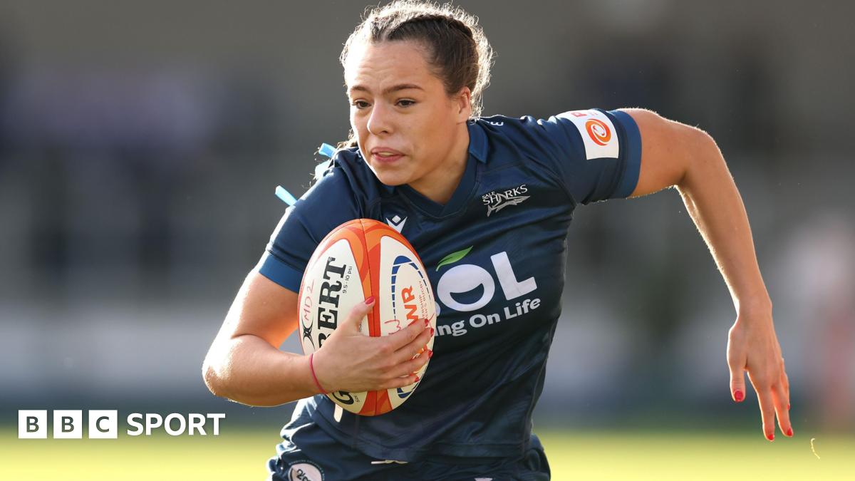 Holly Thorpe playing for Sale Sharks