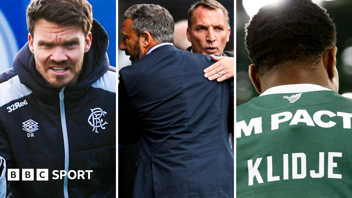 Danny Rohl, Brendan Rodgers, Derek McInnes & Thibault Klidje