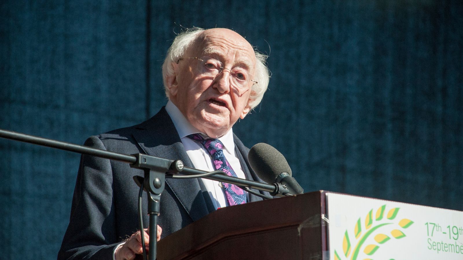 Michael D Higgins. Pic: AP