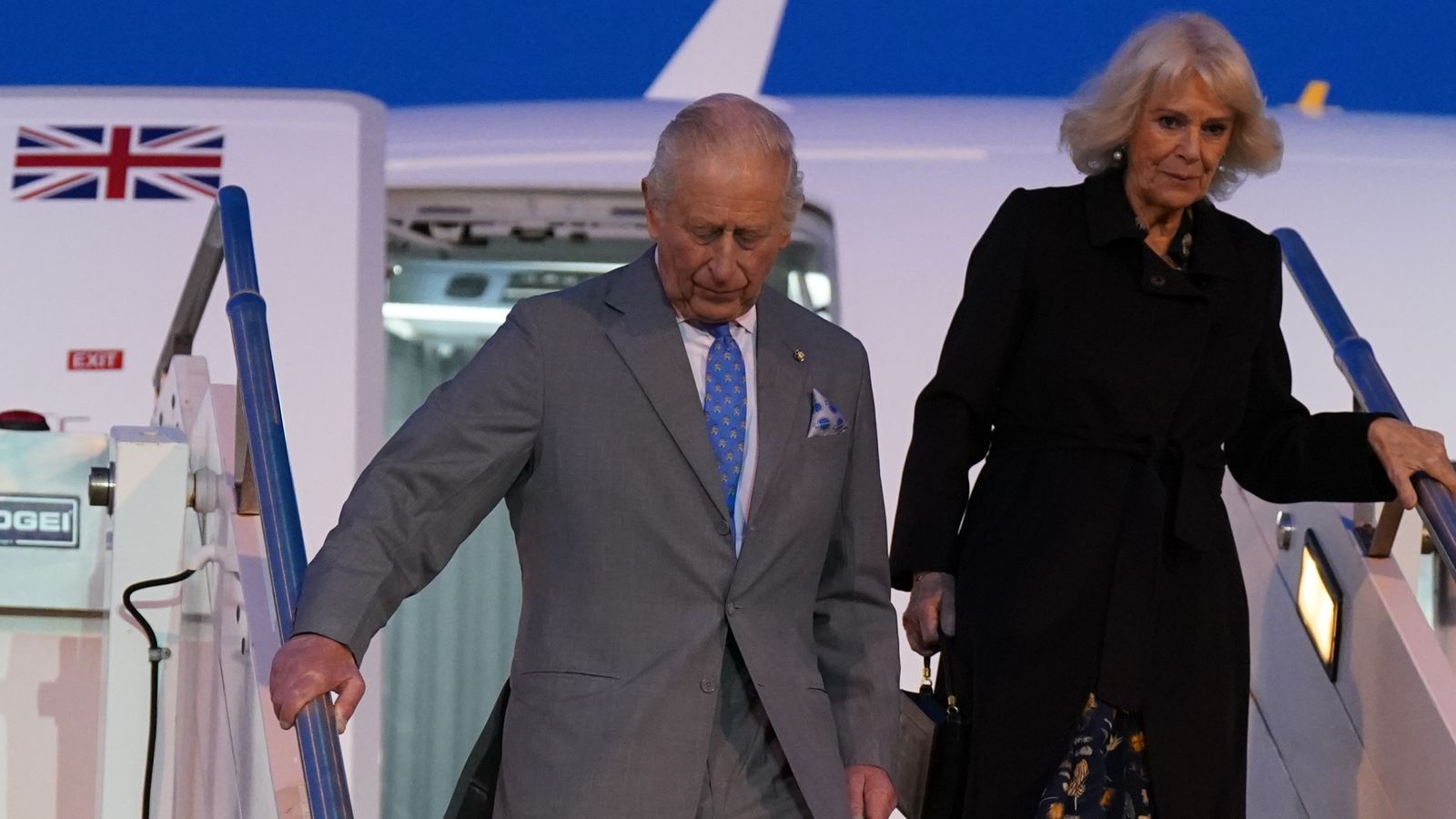 The King and Queen will meet the Pope. Pic: PA