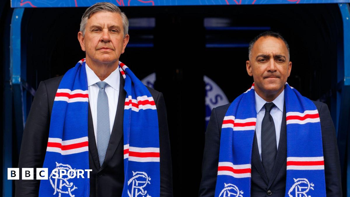 Rangers chairman Andrew Cavenagh and vice-chairman Paraag Marathe