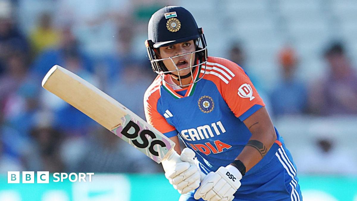 Shafali Verma batting for India against England in 2025