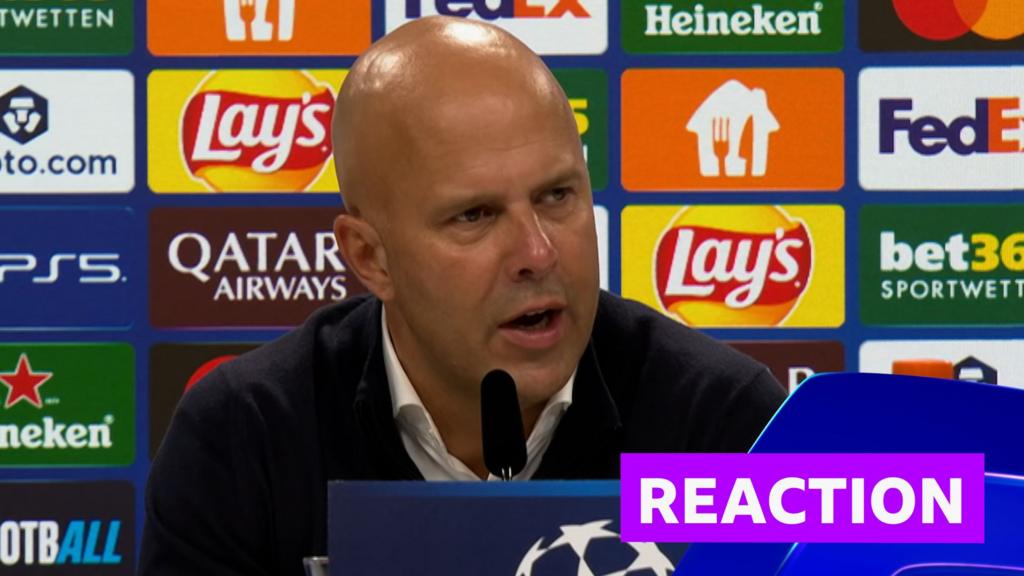Liverpool head coach Arne Slot