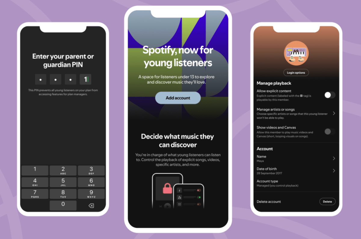 Spotify Managed Accounts
