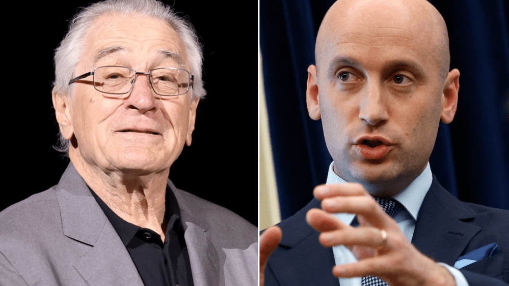 Stephen Miller critica Robert De Niro por comentário nazista: 'Velho triste'