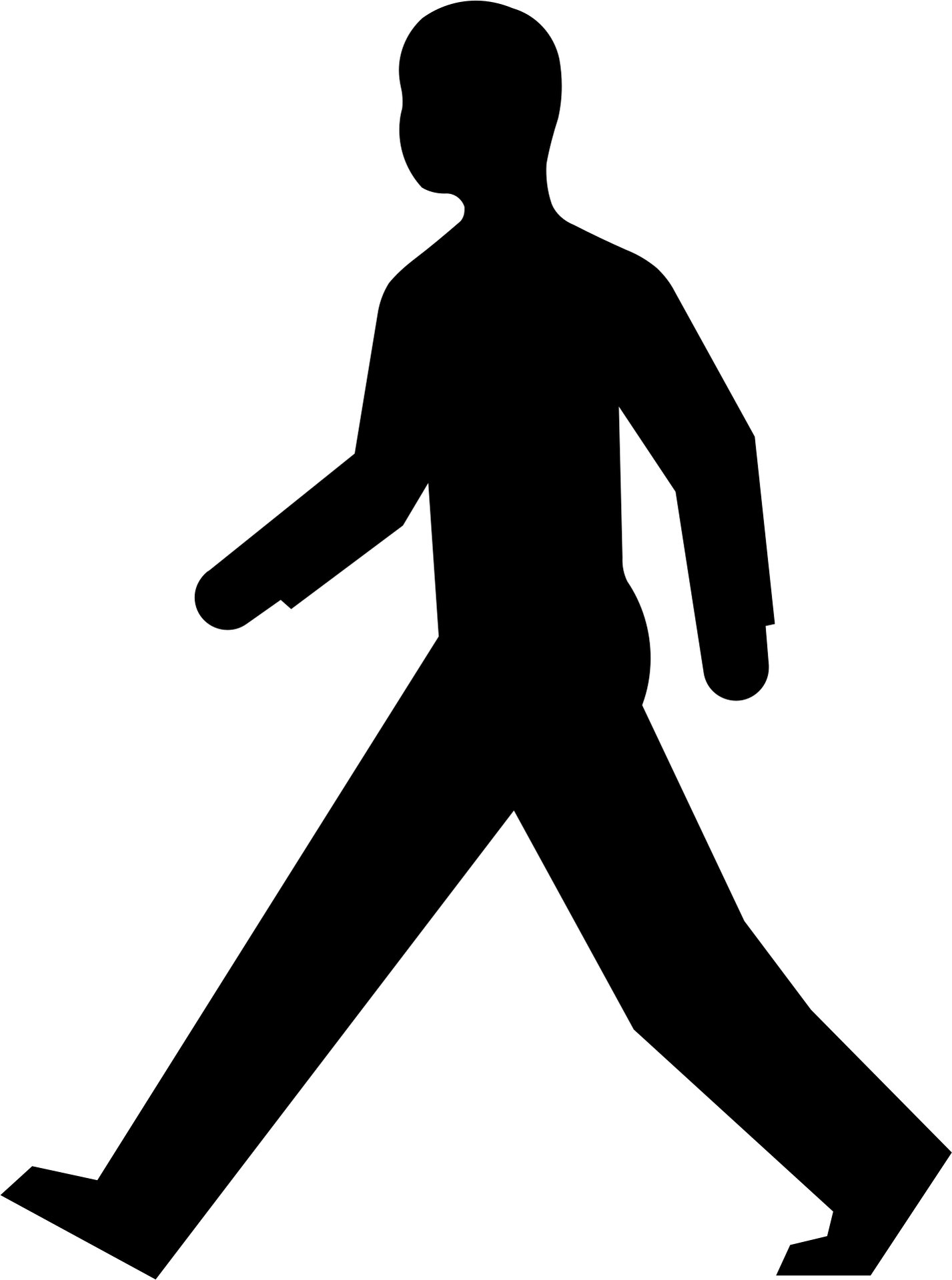 Sua caminhada poderia ser um sinal sobre sua capacidade de vencer uma luta?