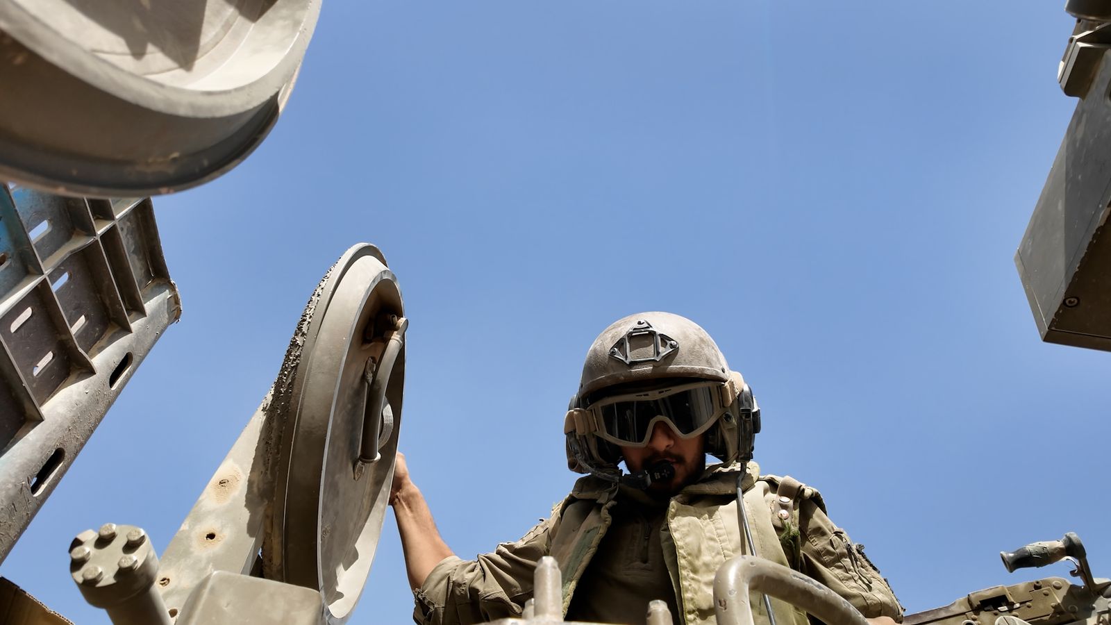 Tire tiros e explosões seguidas de silêncio perturbador: reportagens do Sky News de dentro de Gaza City | Notícias do mundo