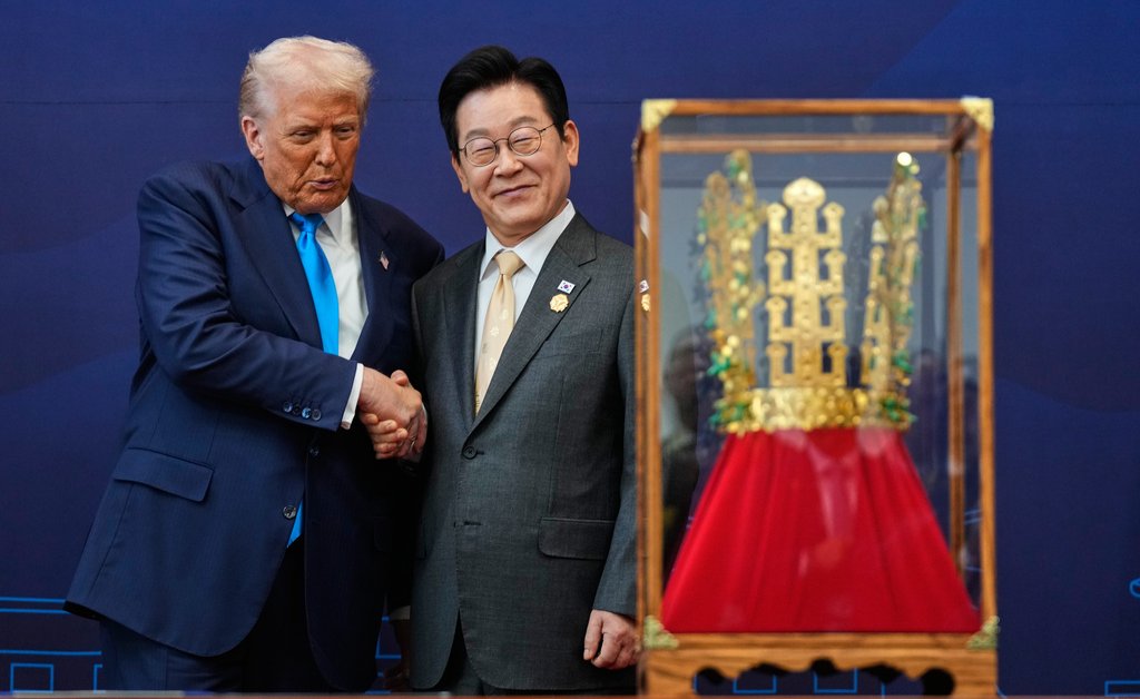 Trump é recebido como um rei na Coreia do Sul