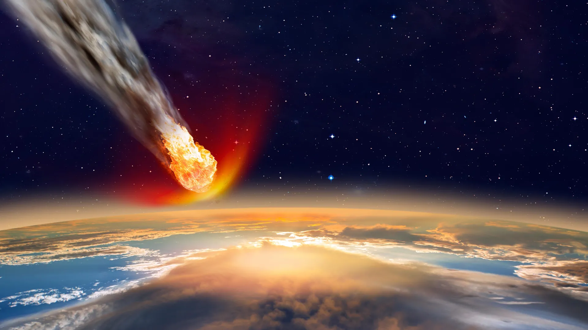 Um asteroide gigante atingiu a Terra, mas sua cratera desapareceu