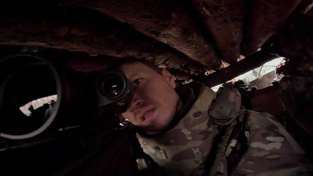 Uma visão panorâmica surpreendente da guerra na Ucrânia