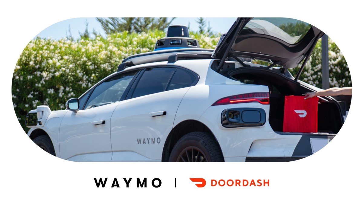 Waymo volta à entrega, desta vez com DoorDash