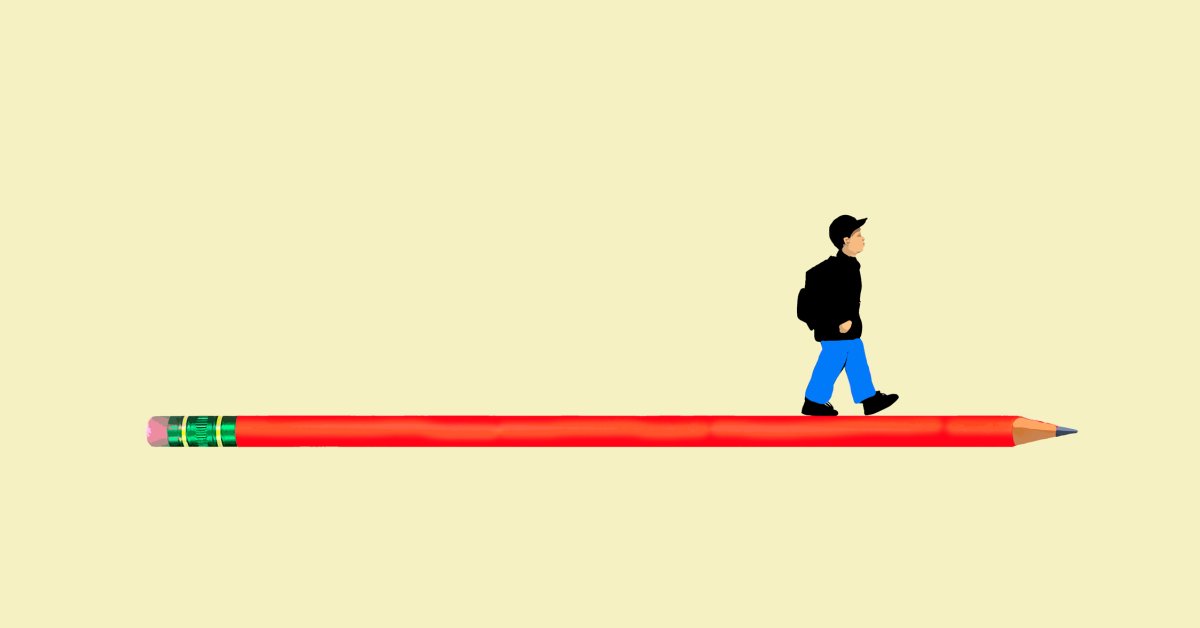 A verdadeira maneira como as escolas estão caindo, meninos