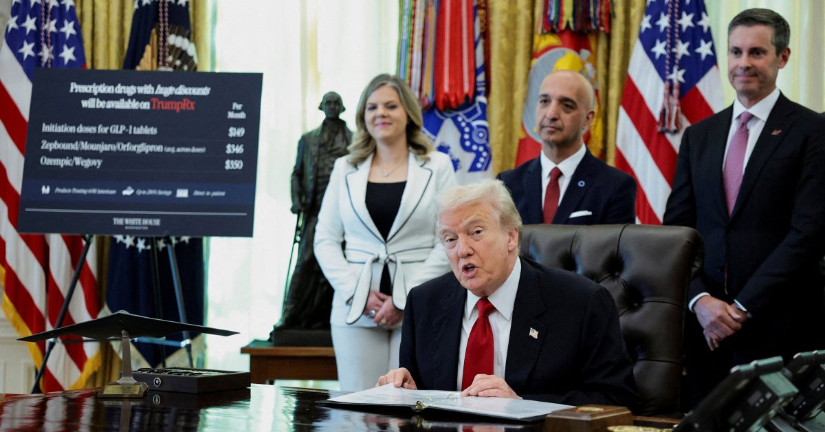 Acordo da Casa Branca reduz preços de medicamentos para perda de peso